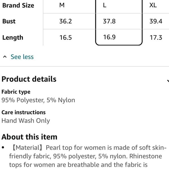 NWT Pearl Top for Women Rhinestone Top Mesh Sheer Shirt Sequin Top Black - Picture 5 of 5